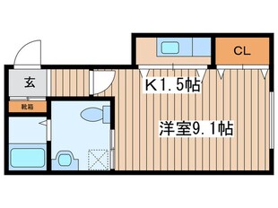 Prestige Sapporoの物件間取画像